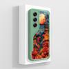 Coques For Tecno Camon 40 Pro 5G Cover Cases Fashion Graceful Flowers Patterns Smooth Liquid Silicone Anti Fall Protective Shell