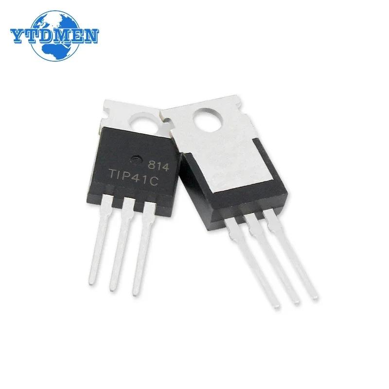 5/10PCS TO-220 Transistor TIP41C TIP42C 100V 6A NPN Transistors TIP41 TIP42