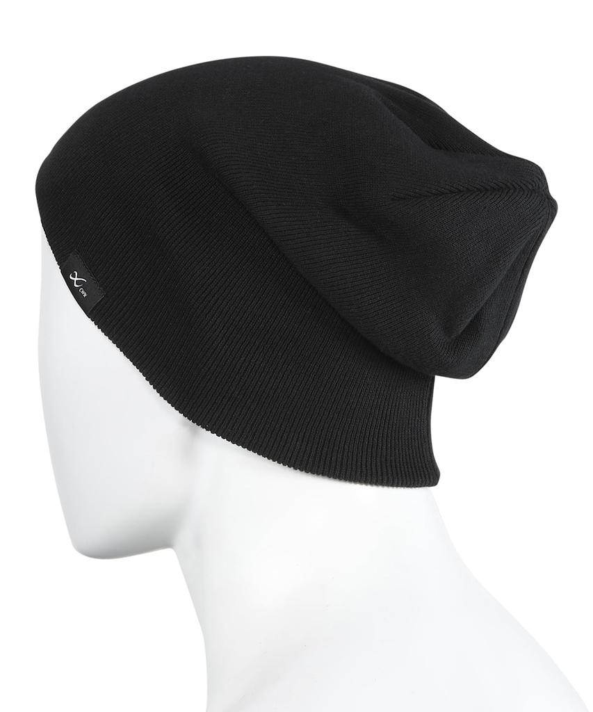 Knit Adjustable Depth HYO410 BL CW-X/Wacoal Cap, 100% Cotton, 3-Way Design, (3 Levels), Unisex,
