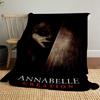 1PC Annabelle Creation Outdoor Flannel Blanket Soft Plush Decor for Picnics, camping,Bedroom, Playroom, Office1211A