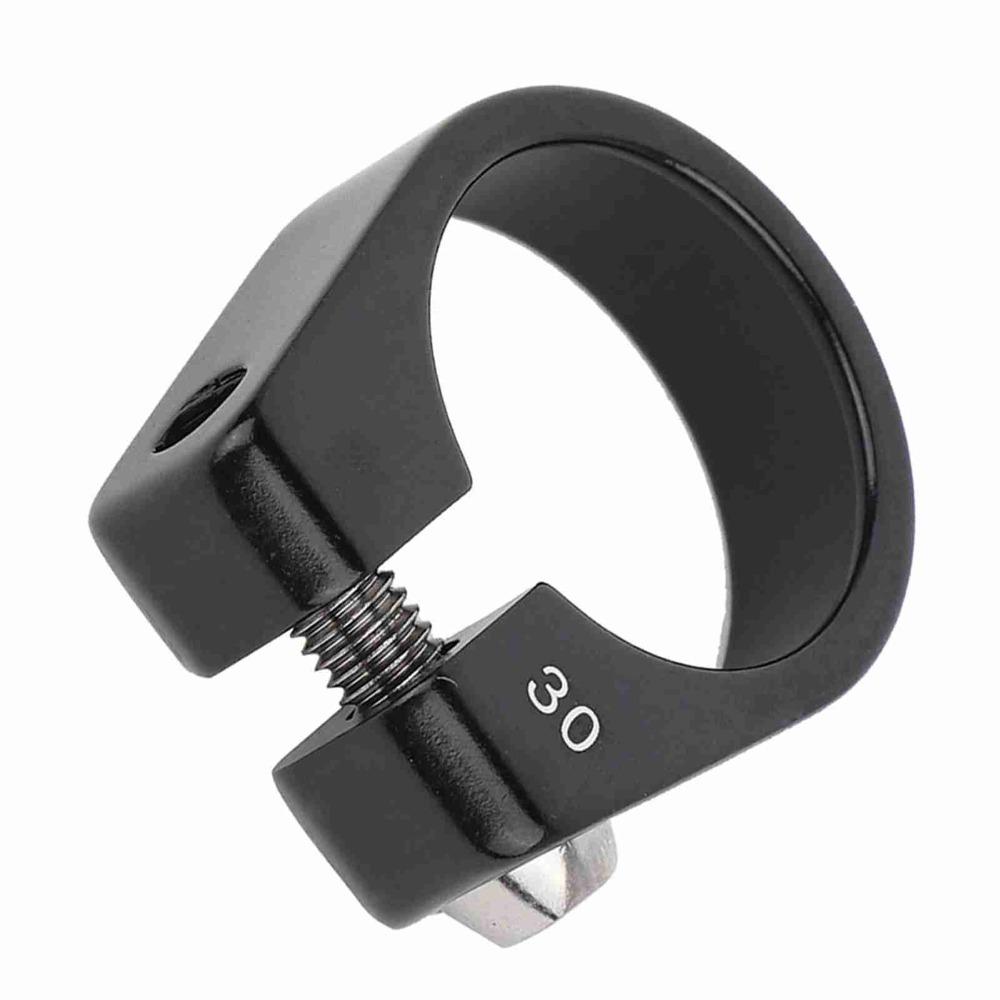 30mm Bike Pipe Clamp Aluminium Alloy Seatpost Clamp Durable Bike Seat Post Clamp  Mountain Bike