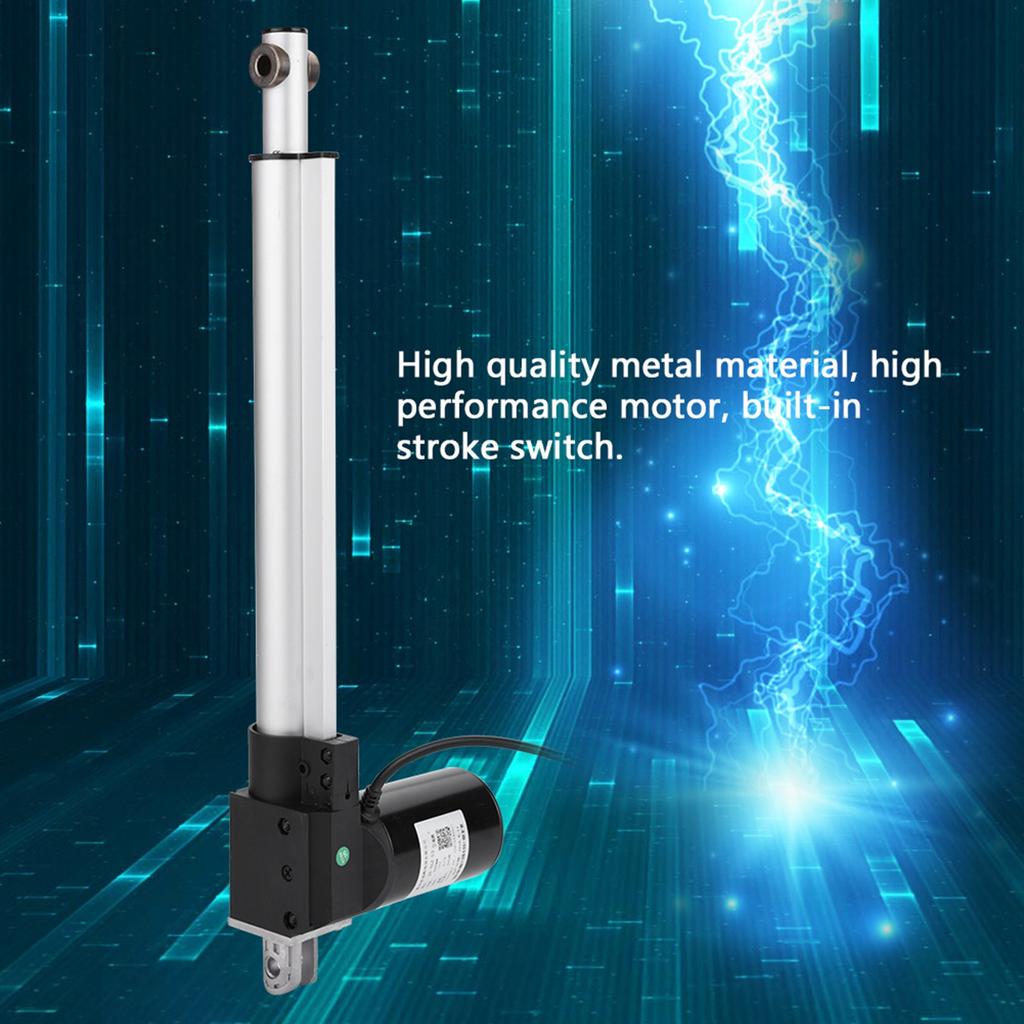 Attuatore lineare DC 12V, corsa di sollevamento massima 6000N, motore elettrico per auto