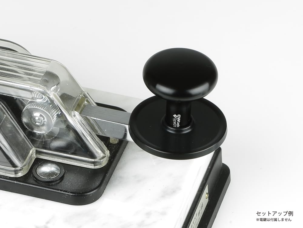 CWtek Billet Telephone Knob Type Machined Aluminum Insight Engineering TSUBA Knob, 01/A/BK, Alloy, Black, (Knob + Set)