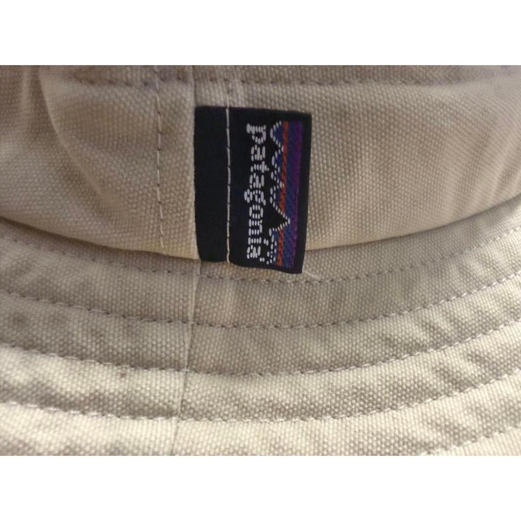 Used Patagonia Patagonia Hat M Size Beige with Chin Strap Outdoor