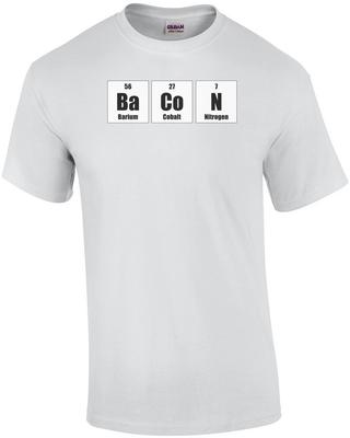 Die Elemente von Speck - lustiges Speck-T-Shirt