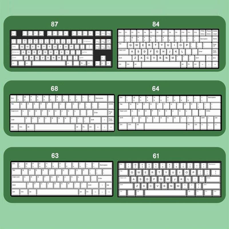 142 Tasten DIY Keycaps Ersatz Grüner Frosch PBT Keycaps für Spiel Mechanische Tastaturen Schalter Cartoon