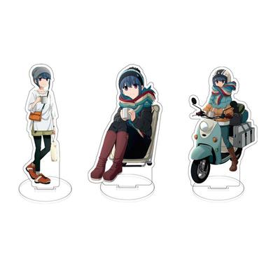 Swaying Camping, Rin Shizi, Animation Peripheral Standing Cards, Acrylic Standing Cards, New Models, Creative Ornaments