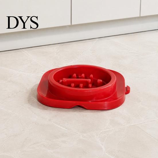 Healthy Digestion Pet Bowl Slow Feeder Dog Bowl, Dry or Wet Food Non-slip Puzzle Anti-choke for Cats Dogs to Prevent Choking And Extend Eating Time