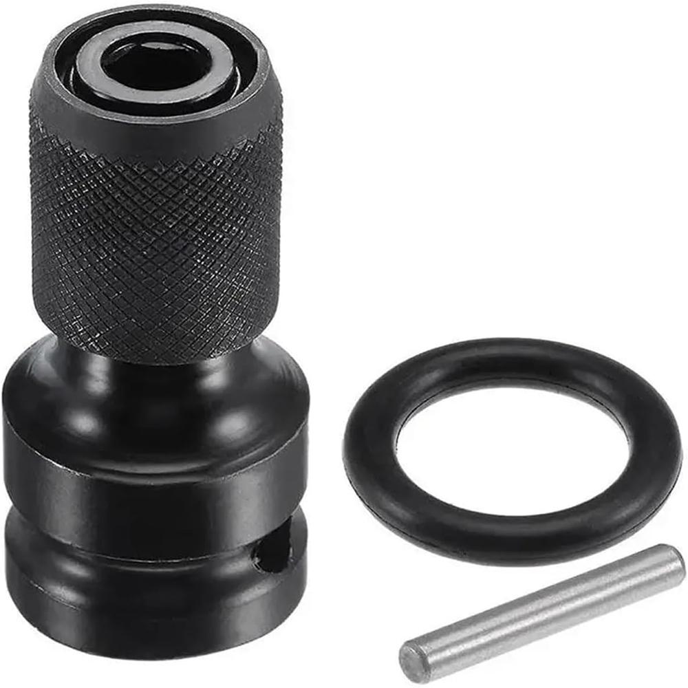 

Переходник для ударного гайковерта, муфта для трещотки, быстросъемный переходник с внутренней резьбы на внутреннюю, быстросменный, для ударного гайковерта, шестигранник 1/2 на 1/4