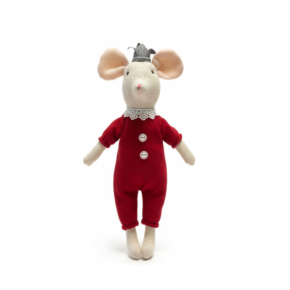 Cute stuffed animals mouse dolls family dollhouse mini plush christmas birthday gifts Little Mouse Plush dolls