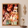 Diamond Painting Kit, 5D Mickey and Minnie Christmas Gift Wall Decoration Art for Living Room, Bedroom, Study Room