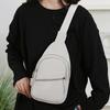Women Chest Sling Bag Large Capacity Waterproof Adjustable Strap Zipper Crossbody Bag Outdoor Travel Single Shoulder Sports Pouch