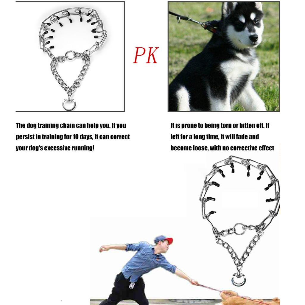 Heavy Duty Pet Training Collar Ergonomic Slip Resistant Handle Walking Collar For Aggressive Puller Antipull Accessories