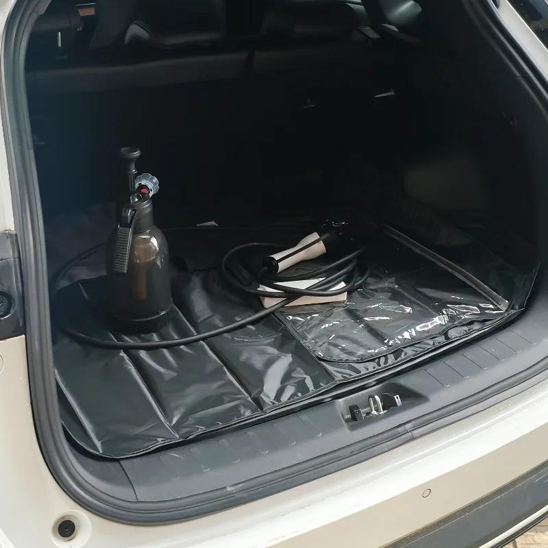 Universal Car Trunk Mat Waterproof Dustproof Polyester Fiber Cargo Liner Luggage Anti Dirty Pad Vehicle Accessories