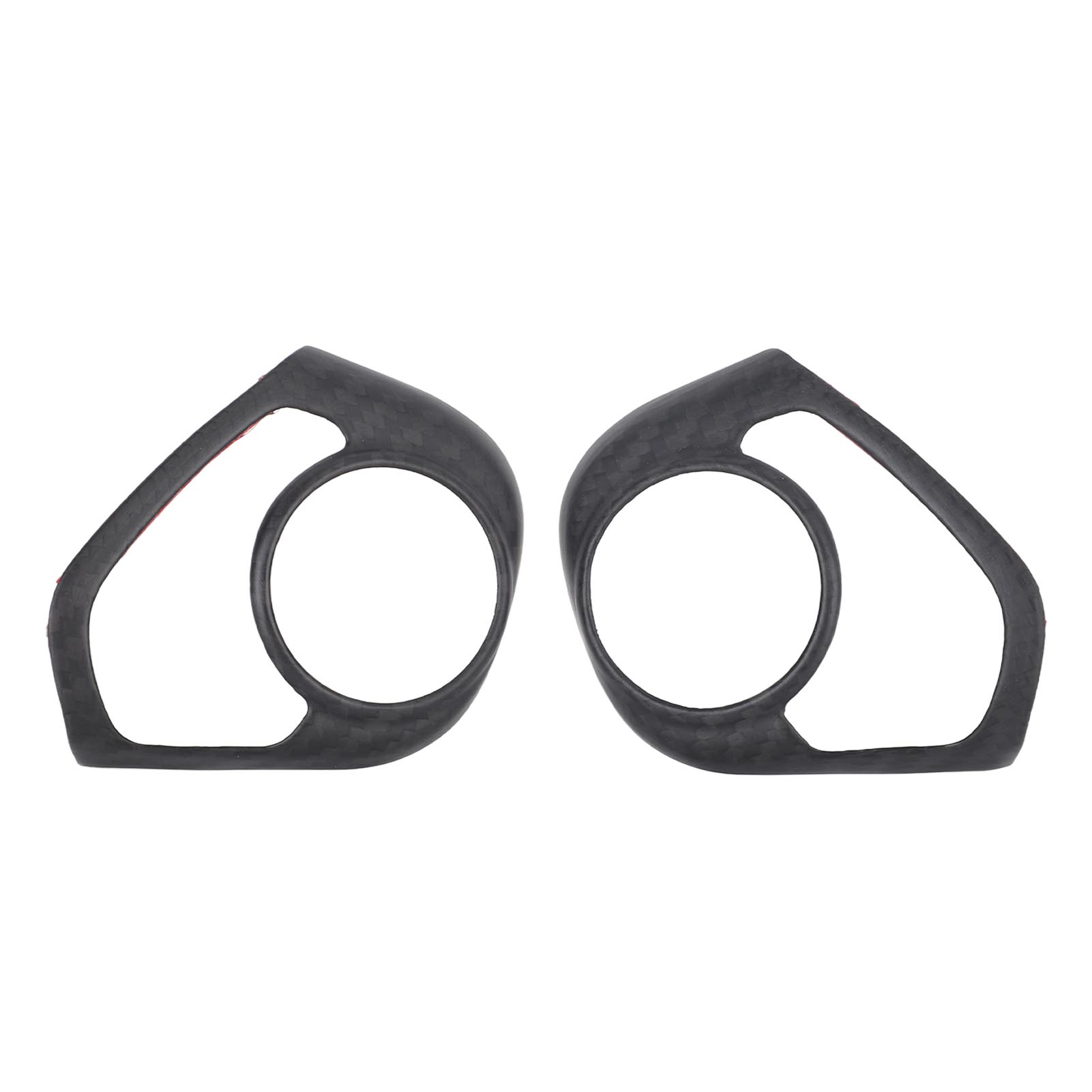 

1Pair Steering Wheel Panel Frame Cover Strong Protection Stylish Look Rugged Steering Wheel Button