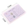 1box Dental Tooth Morphology Practice Card Resin Stacking Training Pad Dental Lab Teaching Tool Dental Students Auxiliary Tool