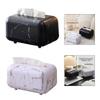 Decorative Tissue Box for Contemporary Homes Smooth Marble Like Finish Enhances Interior Aesthetic in Any Room