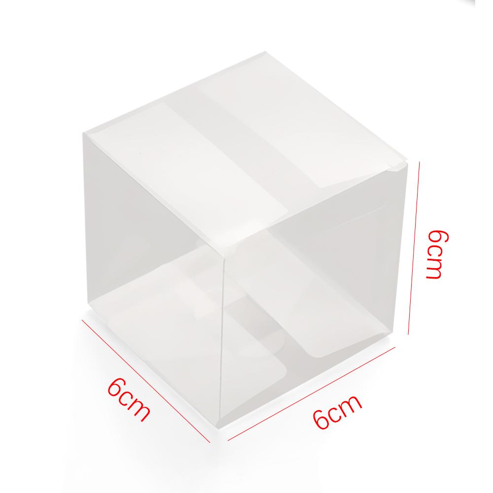 Party Event Plastic Wedding Favors Candy Boxes Chocolate Square Gift Bag Cookie Pouch