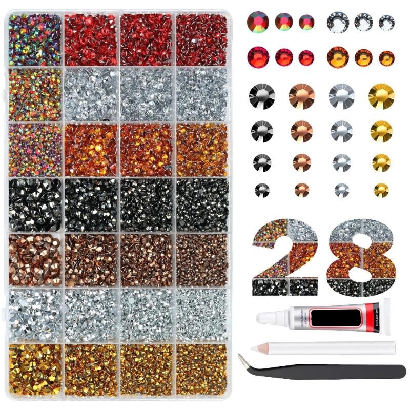 Premium Resin Nail Art Gems Pearls Style Flat Back Rhinestones For Professional Or Home Manicure Flatback Gems
