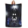 Coperta in Flanella Hollow Knight Morbida Accogliente Copriletto Invernale per Bambini Adulti Divano Sedia Tendenza Stradale Copridivano Letto