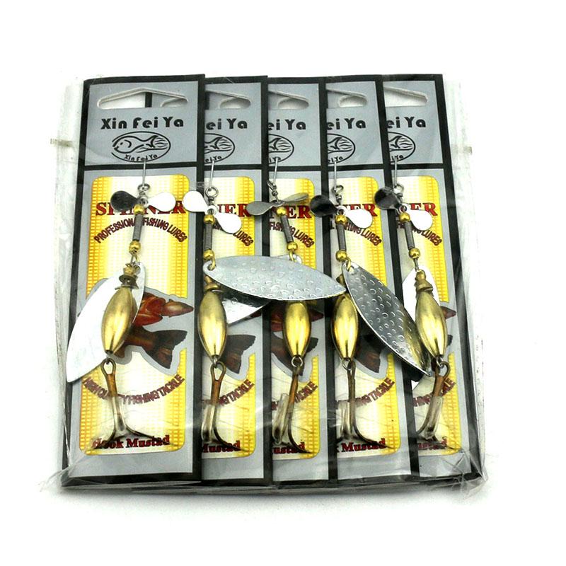 Sada 5 ks Hengjia různých návnad na kovové návnady