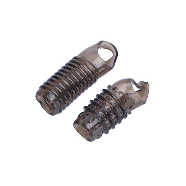 Safety Silicone Penis Sleeve Sex Toys For Men Delay Ejaculation Erotic Toys Bdsm Couples Adult Games Chastity Women Sex Shop Toy