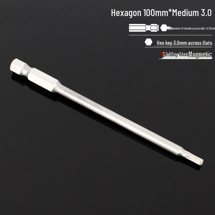 S2 Hexagon Magnetic Impact Driver Bit Set for Electric Screwdrivers