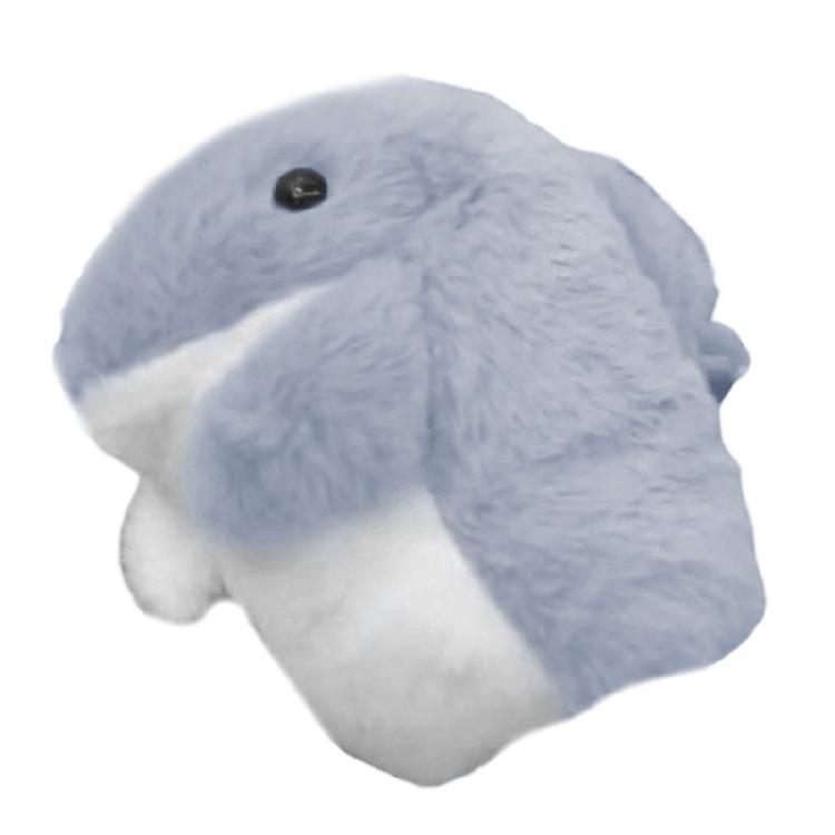 

Cute Shark Stuffed Animal Hand Puppet Movable Mouth Plush Toy For Preschool Learning Interactive Storytelling Pretend Play Game сірий колір