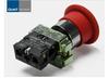 Zhengtie NP2-BS542 22mm Self-Locking Mushroom Head Emergency Stop Button Switch