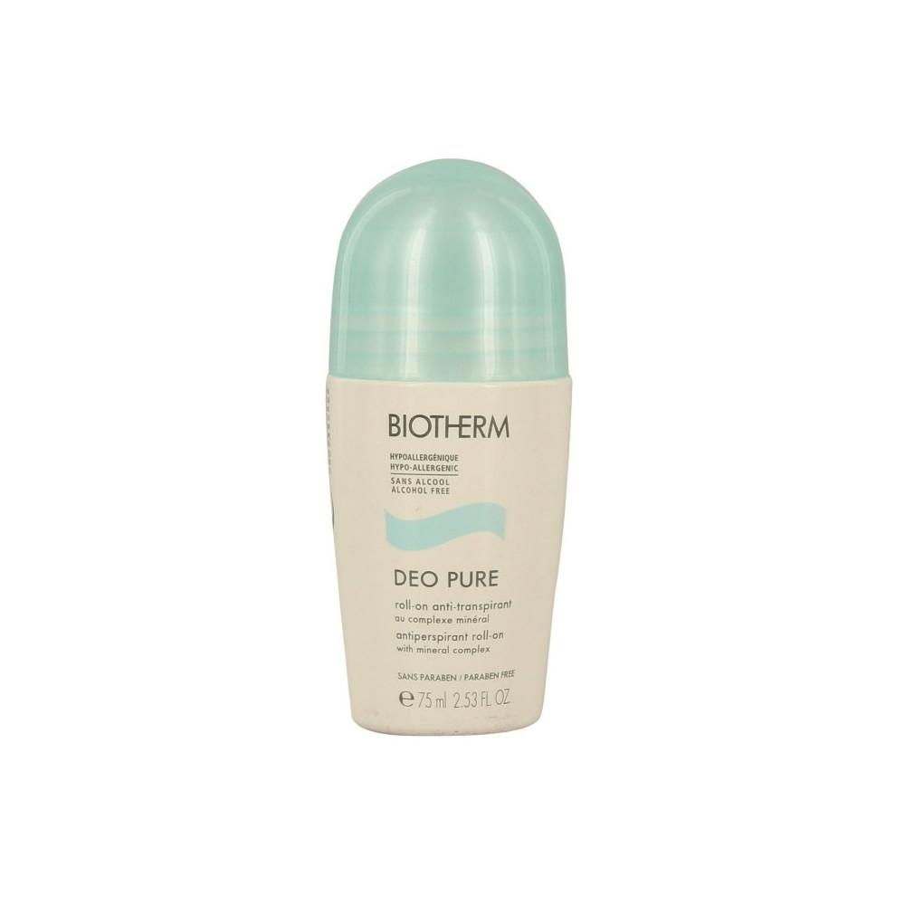 

Biotherm Pure шариковый антиперспирант 75мл