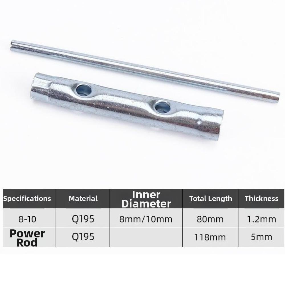 Multi-Purpose Spark Plug Socket Wrench Hollow Hexagonal Design Screw Removal Socket DIY Garage Use