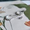 Silver Earrings with Natural Pearls 4.75ct (2186557)