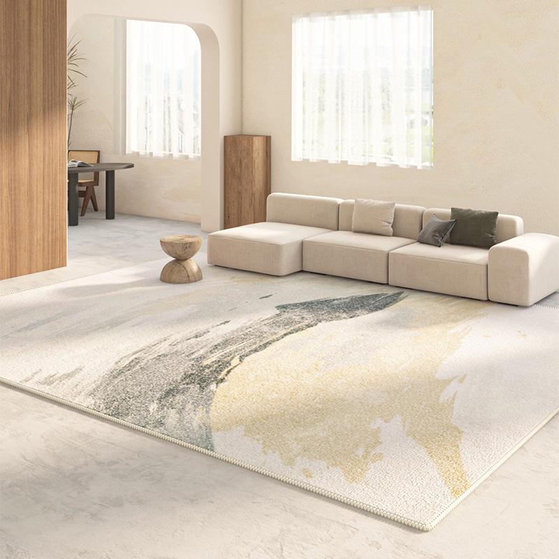 Modern Ink Pattern Carpets for Living Room Fluffy Soft Bedside Rug Large Area Bedroom Decor Plush Carpet Luxury Lounge Floor Mat