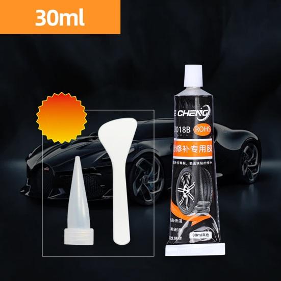 30/50 ml Lepidlo na opravu pneumatik Vodotěsné a odolné proti vysokým teplotám Sada na opravu bočnic pneumatik Gumový cement pro motocyklové auto