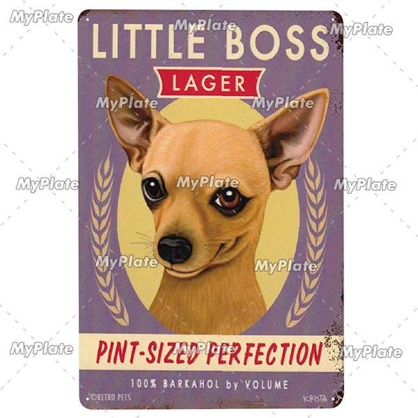 [MyPlate]Cat Poster Metal Sign Vintage Plaque Dog Tin Sign Wall Decor For Club Pet Store Tin Plate Dog Gift