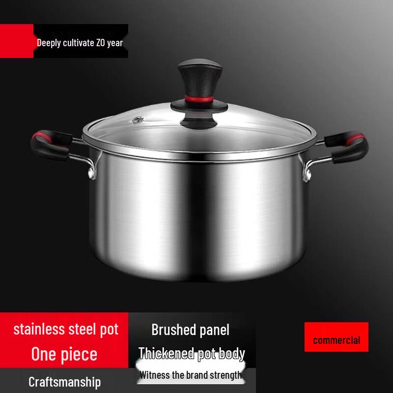 Sule 316 Stainless Steel 20CM Stew Pot with Double Handles