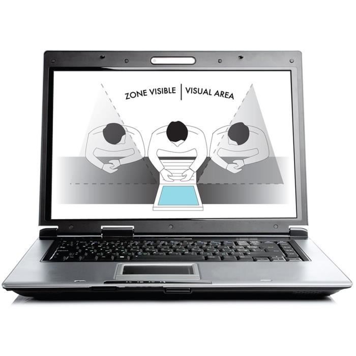 Personvernfiltre - URBAN FACTORY - 15,6 tommer - Antirefleks - Svart - Skjermbeskyttelse