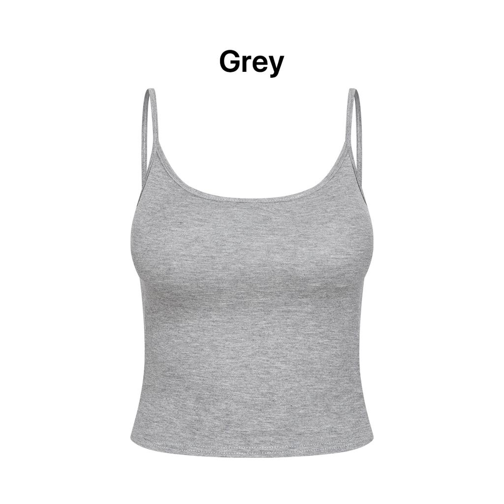 Women's Slim Fit Camisole Tank Top, Basic Sleeveless Cami, Casual Stretchy Vest for Daily Wear