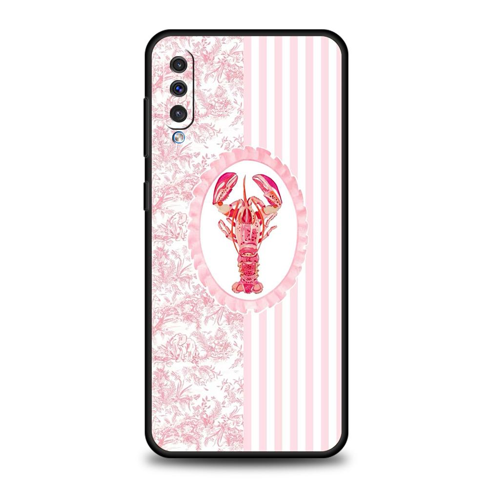 

Чехол для телефона Samsung Galaxy A56 A36 A26 A06 A16 A24 A36 A54 A14 A42 A22 A20 A12 A10 5G Мягкий ТПУ Морская жизнь, Крабы, Лобстеры Samsung A10