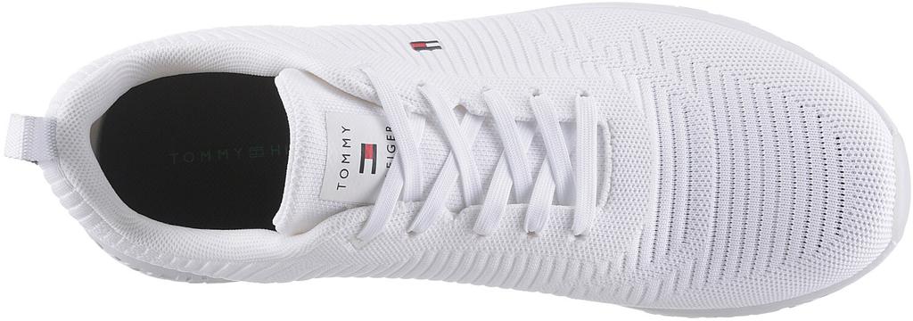 Sneakers Tommy Hilfiger Signature Knitted Trainers (FM0FM02838) White