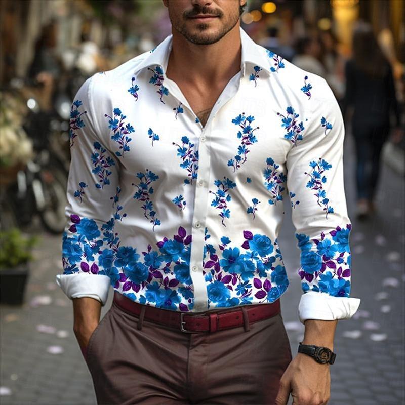 Snakeskin Graphic HD Pattern Soft Comfortable Shirt T-shirt Button Lapel Suit Colorful Retro Popular Fashion Men's T-shirt Top