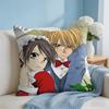 Japanese Anime MMaid Sama Cushion Cover Square Pillow Bedroom Sofa Leisure Comfort Living Room Home Decoration X