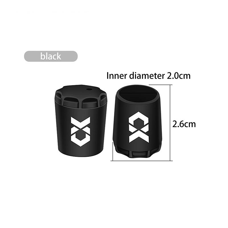 4Pcs Silicone Lure Rod Bottom Protector Fishing Rod End Cap Fishing Rod Plug Tail Protector Elastic Handle Protective Case as the picture