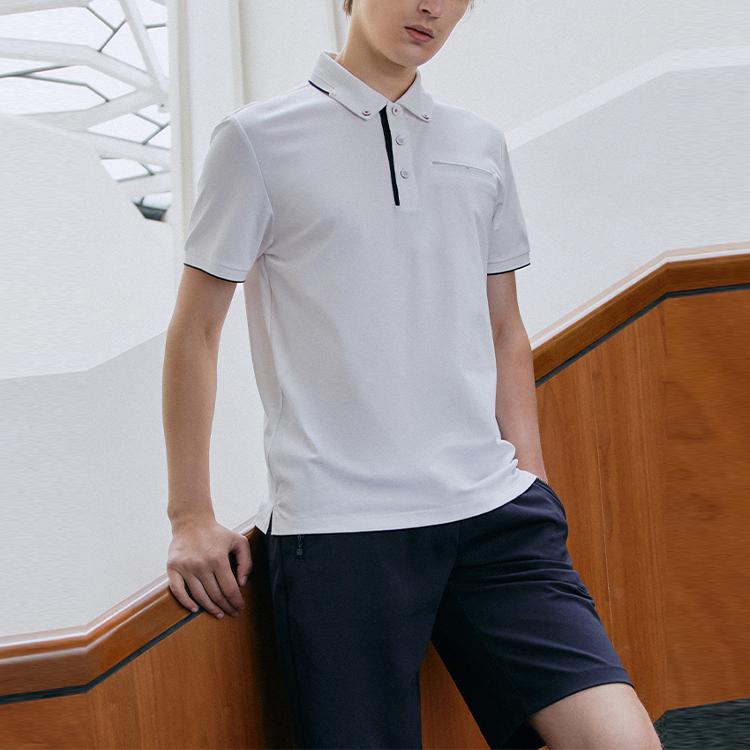New FILA Polo Shirt Men's Standard White F11M121120FWT
