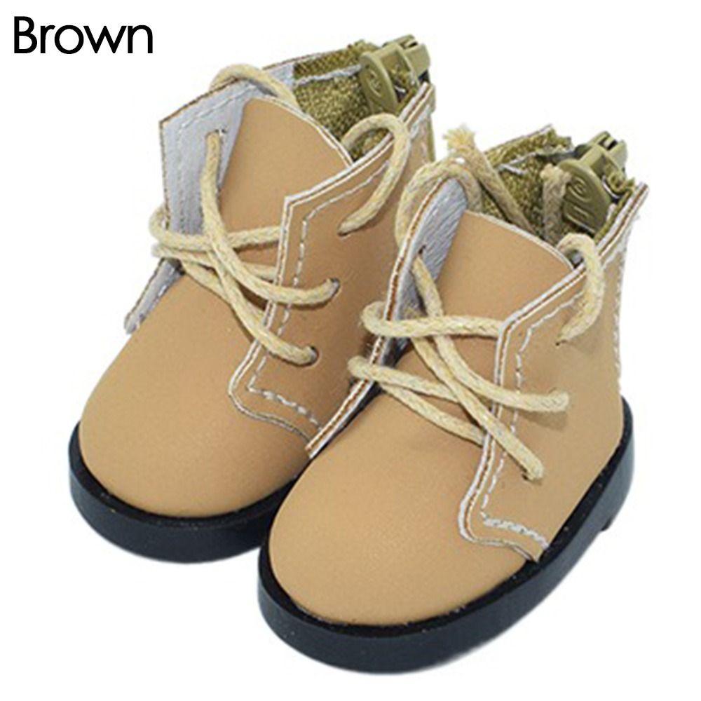 1 Pair 30Cm Doll Fashion Shoes Female Doll Boots Fit For 1/6 Bjd Dolls Accessories Leather Doll Vivid Long Knees Boots