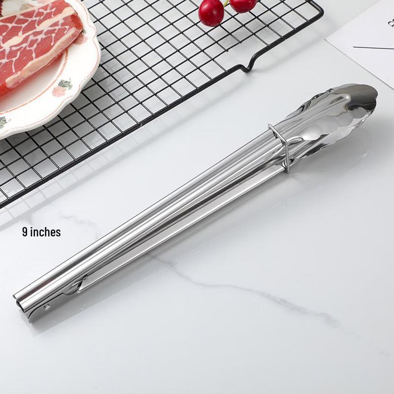 Stainless Steel Kitchen Tongs Set (7-Piece)