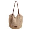 Niche portable woven tote bag women's new summer casual rope weaving holiday style trend shoulder bag