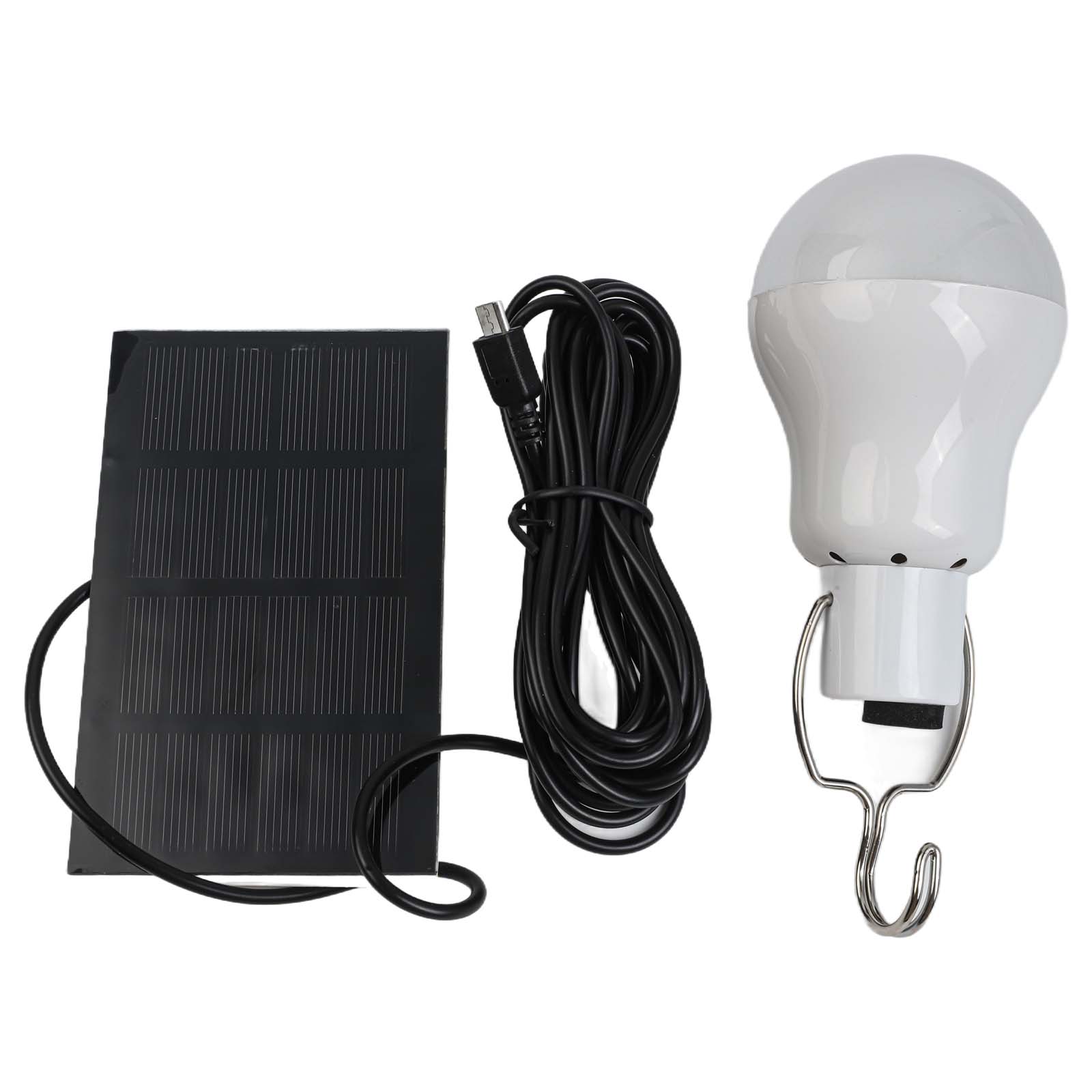 

Shed Light Solar Powered Bulb Hang Up Hanging Outdoor