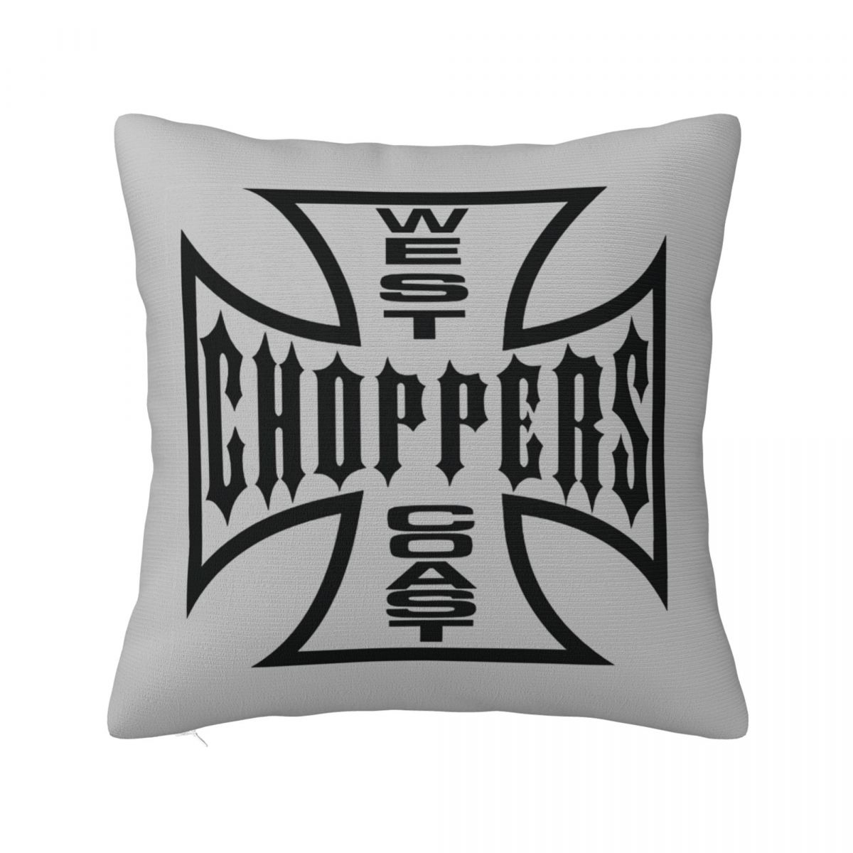 West Coast Choppers Квадратная Наволочка Чехол для Подушки Наволочка Чехол для Декоративной Подушки для Дома Спальни Автомобиля 12x12Inch