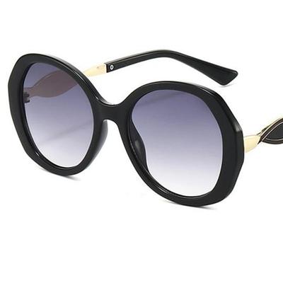 NEW Women Sun Glasses Anti-UV Spectacles Modern Fashion Eyeglasses Oversize Frame Google Retro Ornamental Simplity Sunglasses